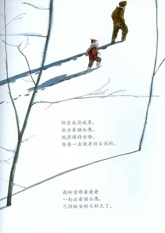 月下看猫头鹰 (05),绘本,绘本故事,绘本阅读,故事书,童书,图画书,课外阅读